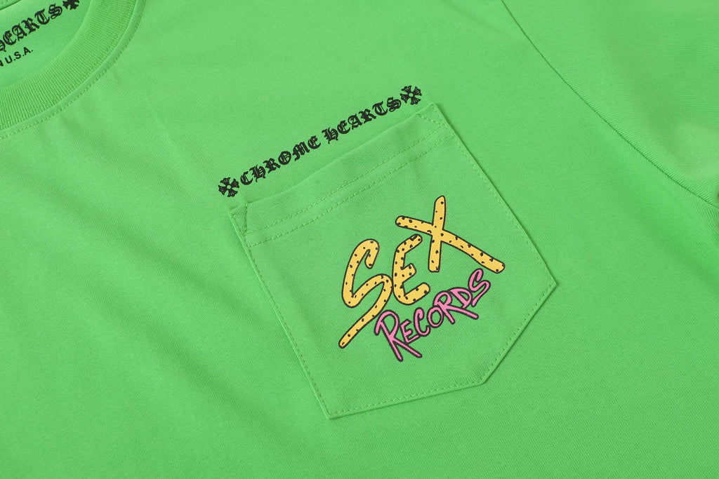 M-Boy S*x Records Pocket Green T-Shirt™