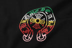 Rhinestone Color Fade Horseshoe Black T-Shirt™