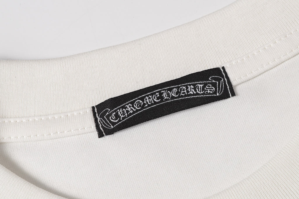 Ink Splatter Horseshoe White T-Shirt™