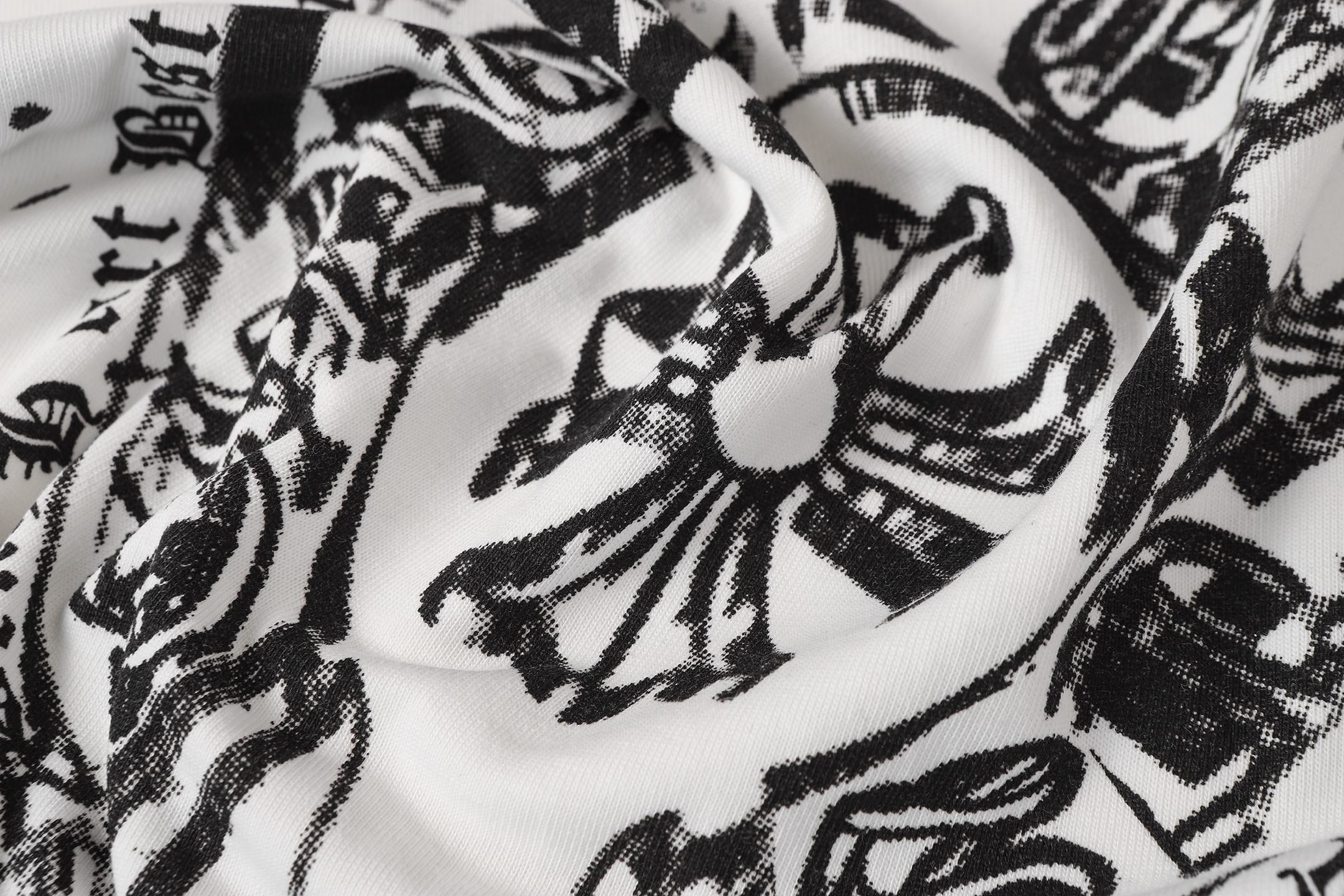 Ink Splatter Horseshoe White T-Shirt™