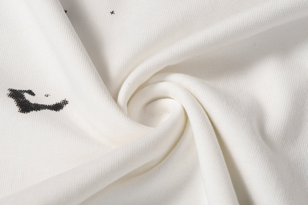 Ink Splatter Horseshoe White T-Shirt™