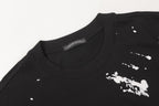 Ink Splatter Horseshoe Black T-Shirt™