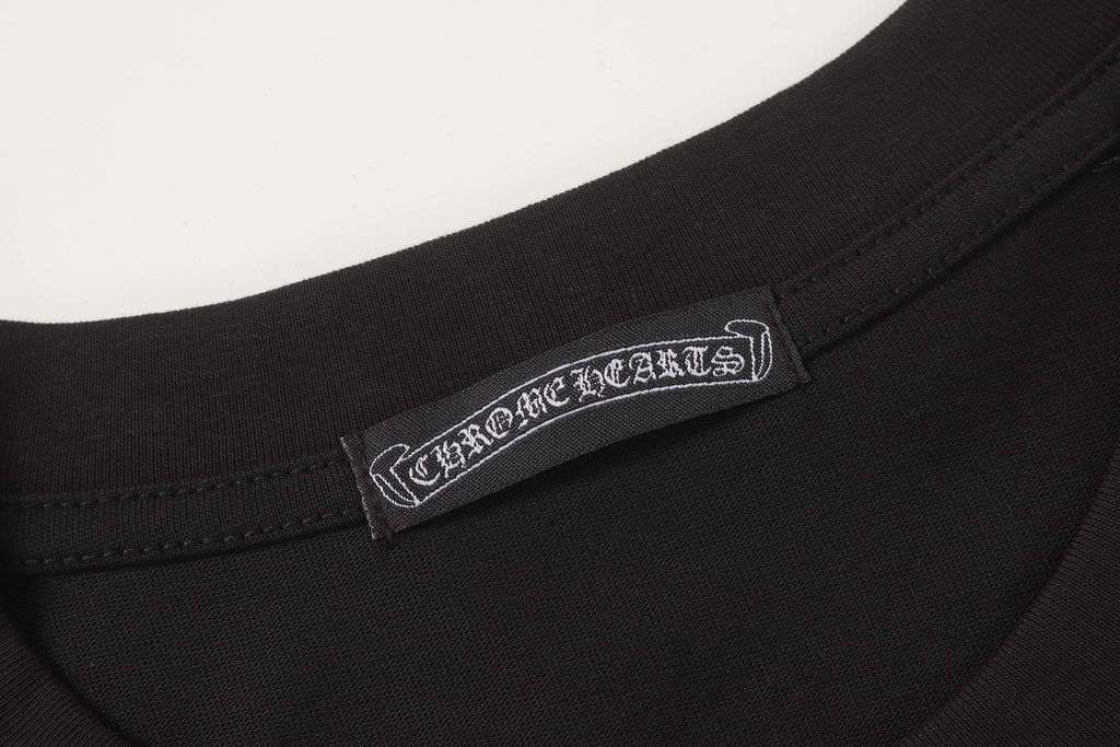 Ink Splatter Horseshoe Black T-Shirt™