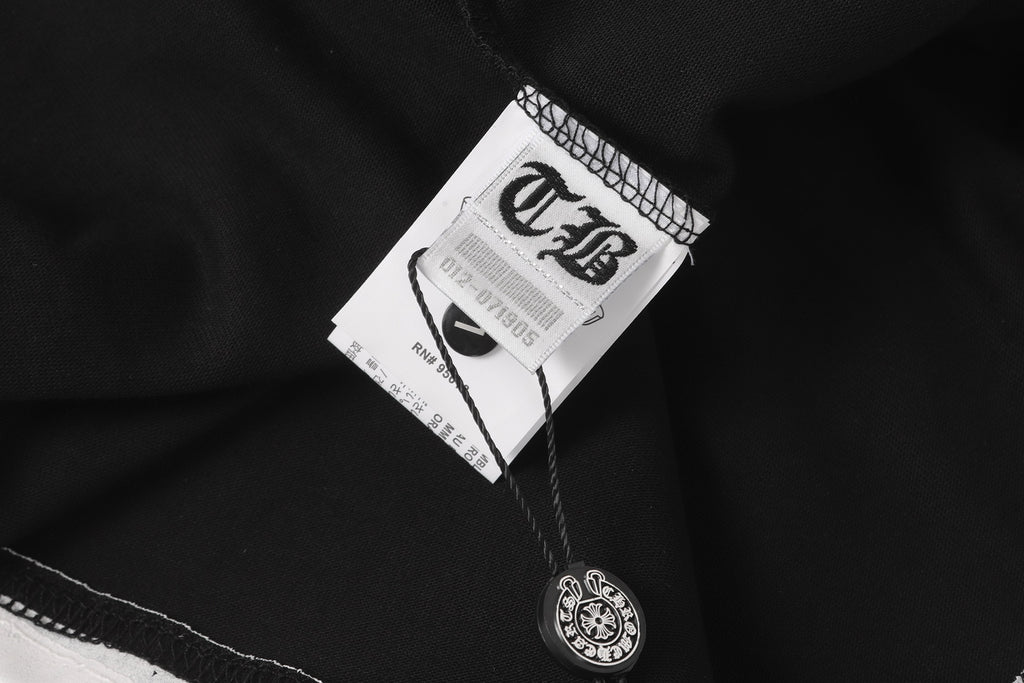 Ink Splatter Horseshoe Black T-Shirt™