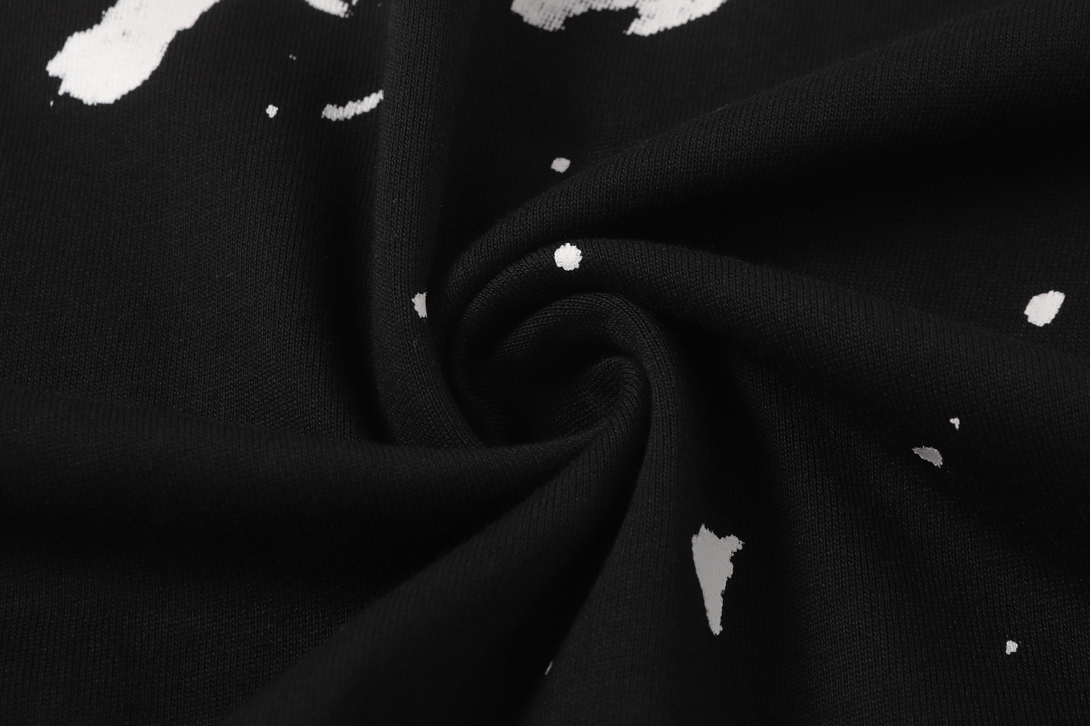 Ink Splatter Horseshoe Black T-Shirt™