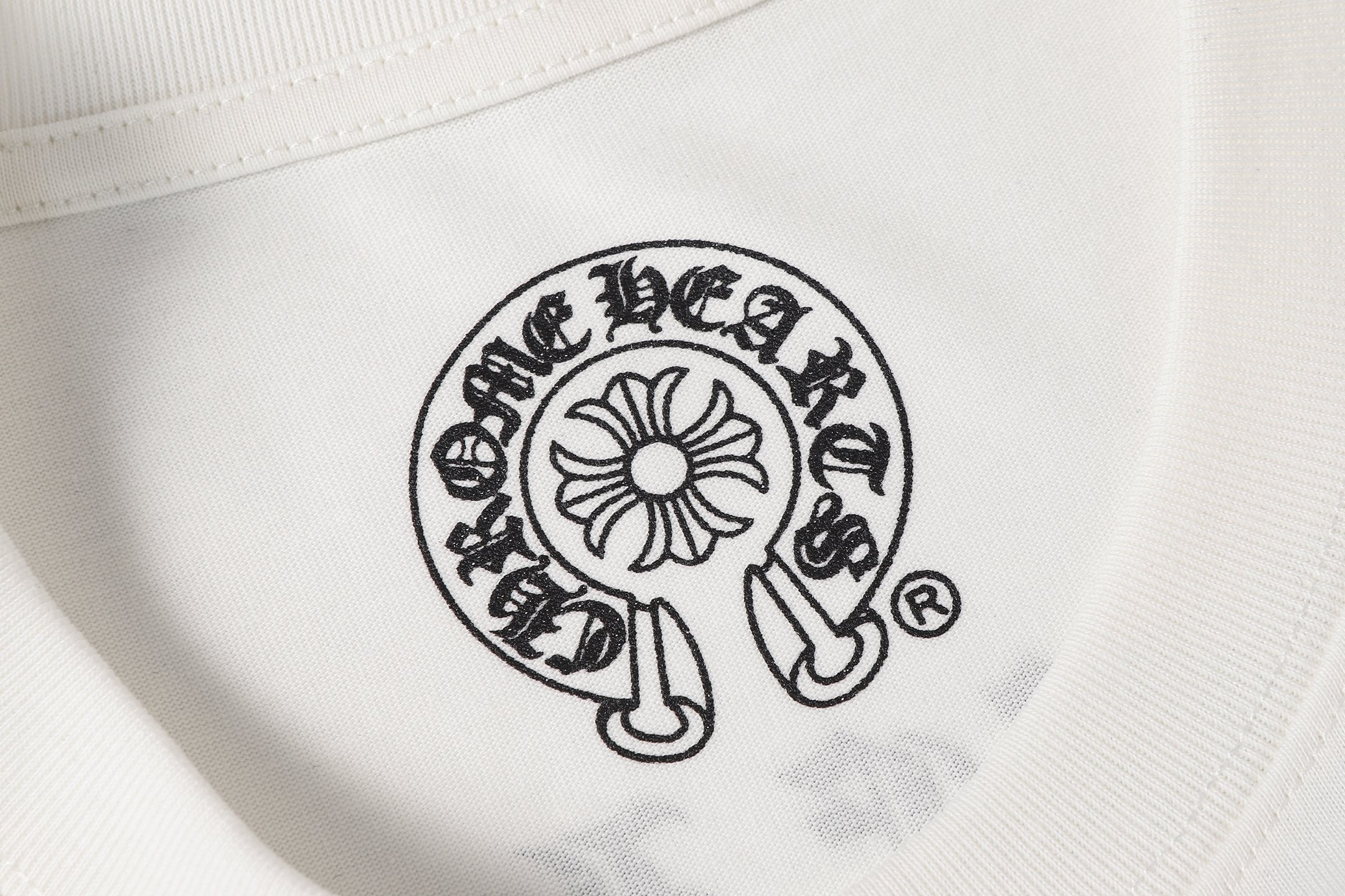 Racing Stripe Pocket White T-Shirt™