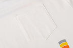 Racing Stripe Pocket White T-Shirt™