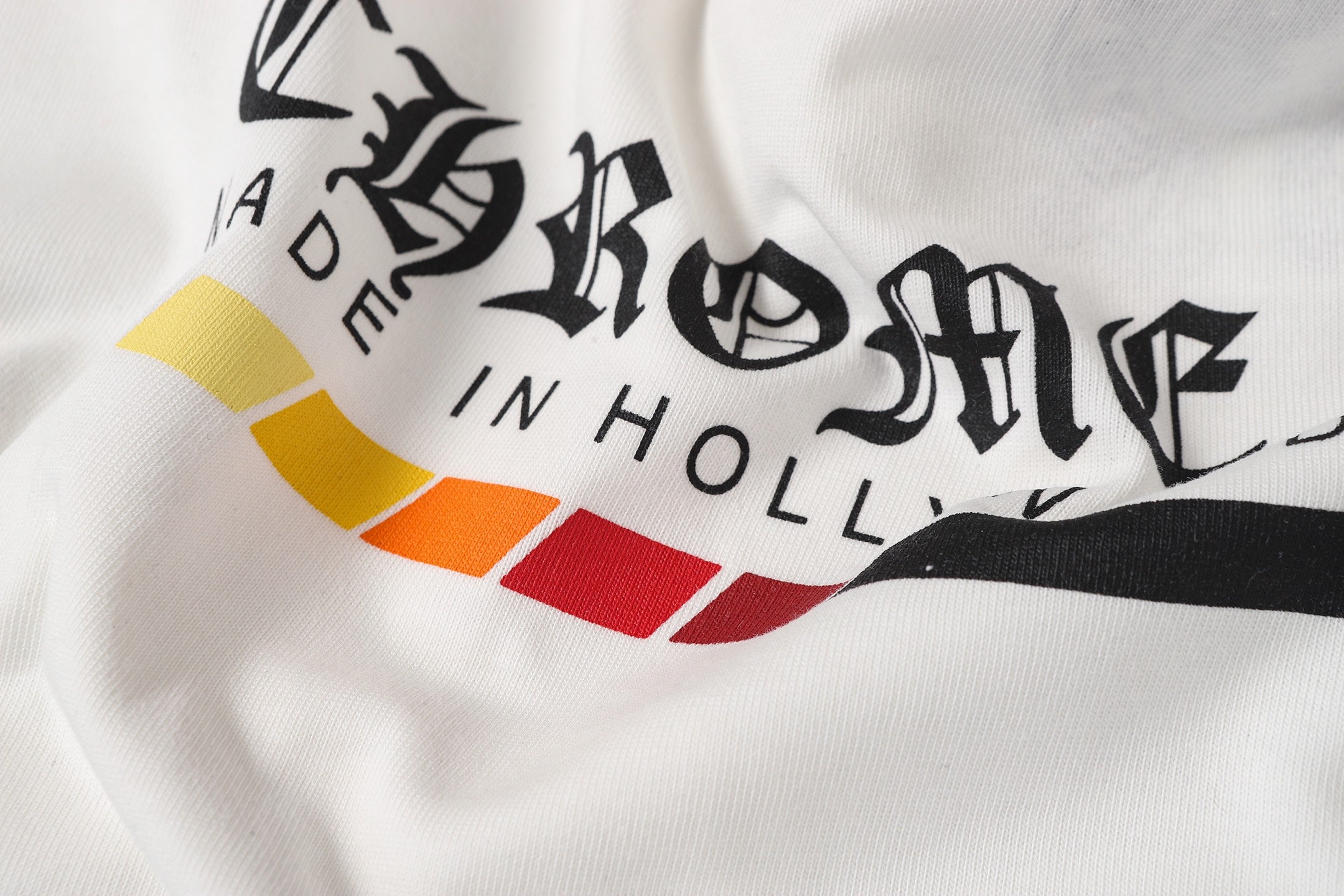 Racing Stripe Pocket White T-Shirt™