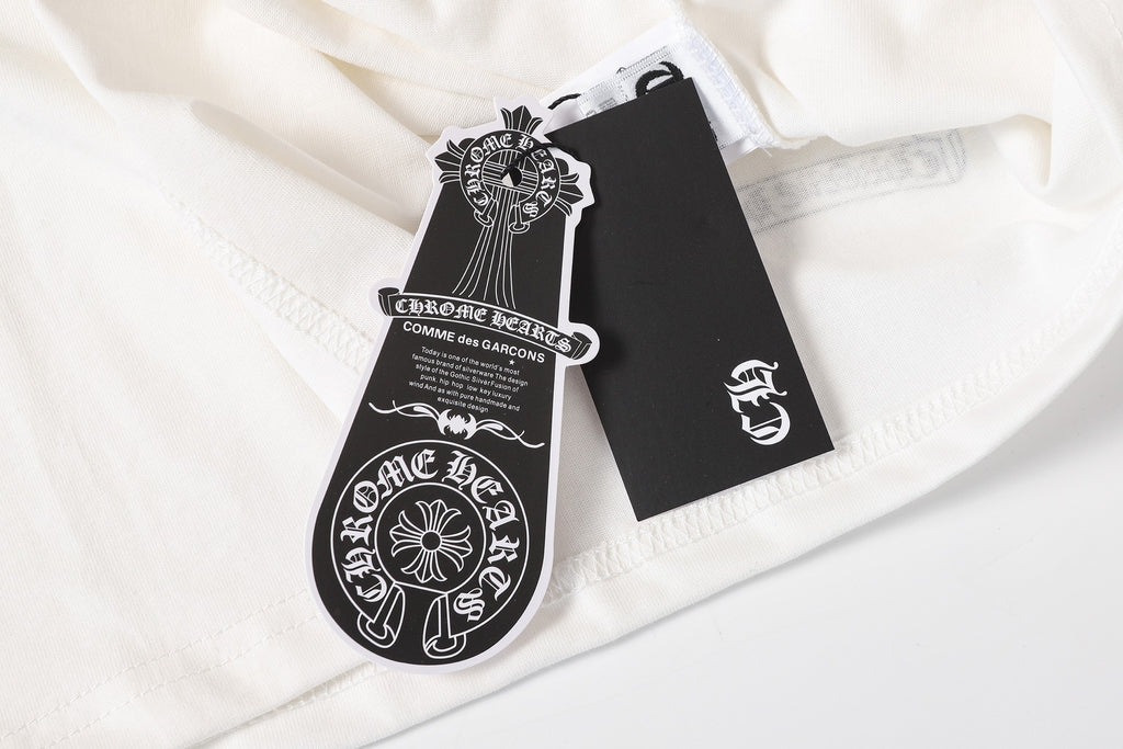 Racing Stripe Pocket White T-Shirt™