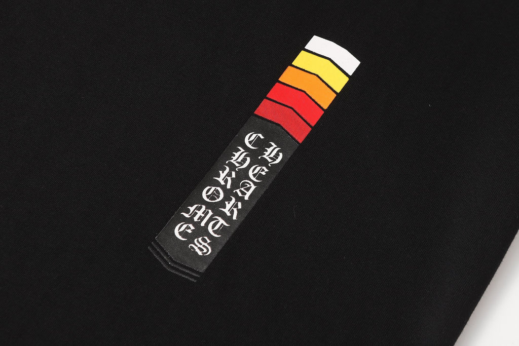 Racing Stripe Pocket Black T-Shirt™