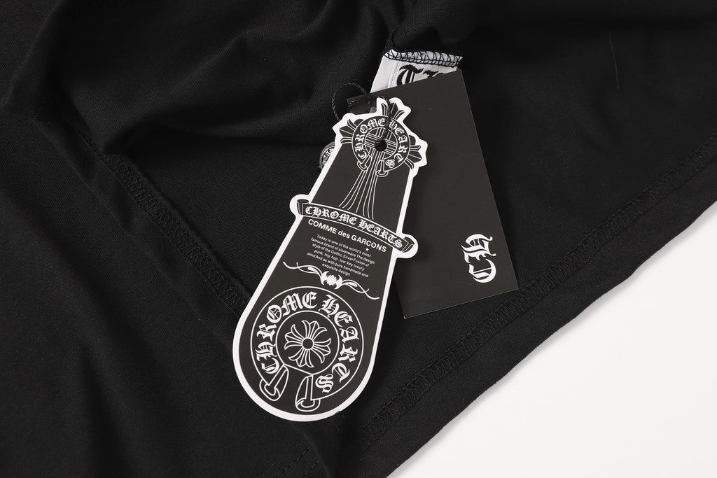 Racing Stripe Pocket Black T-Shirt™