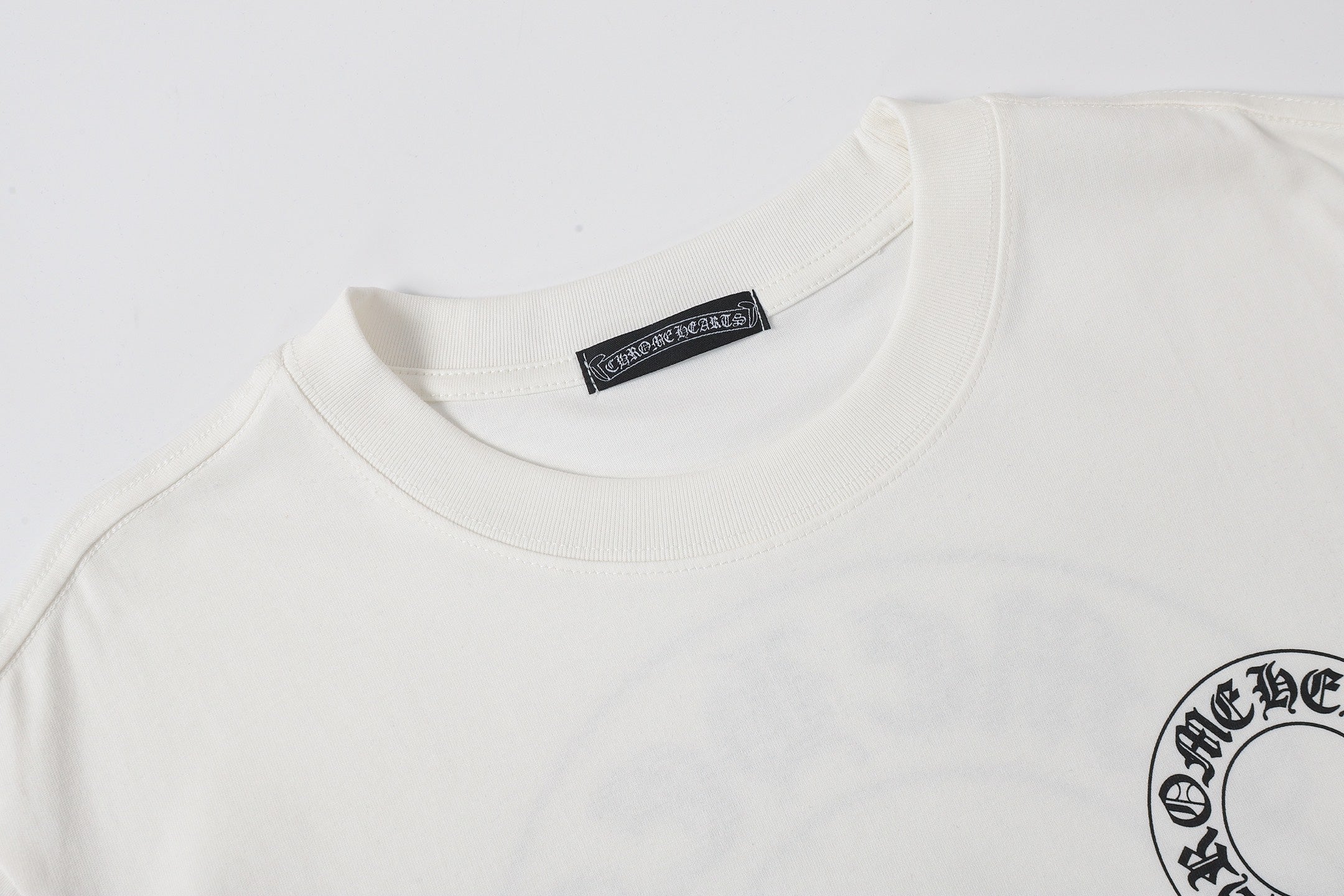 Paint Speck Horseshoe White T-Shirt™
