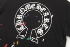 Paint Speck Horseshoe Black T-Shirt™