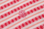 Red Stripe Cross Pattern T-Shirt™