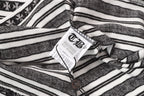 White Stripe Cross Pattern T-Shirt™