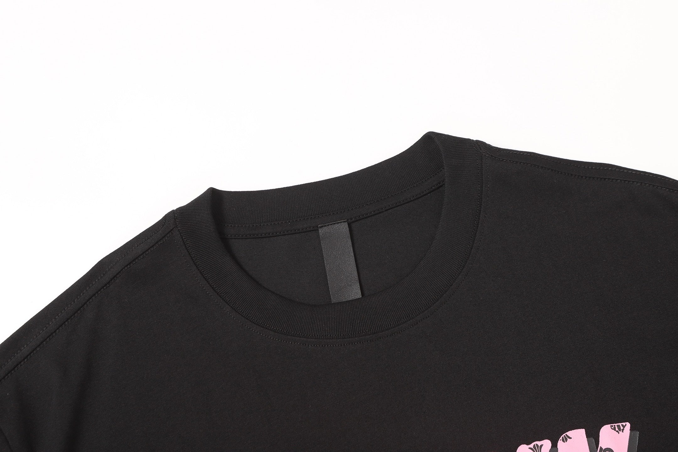 Pink Deadly Doll Black T-Shirt™