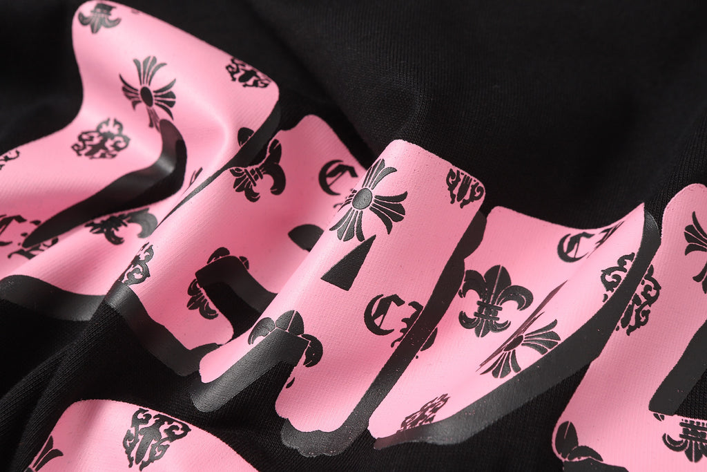 Pink Deadly Doll Black T-Shirt™