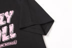 Pink Deadly Doll Black T-Shirt™