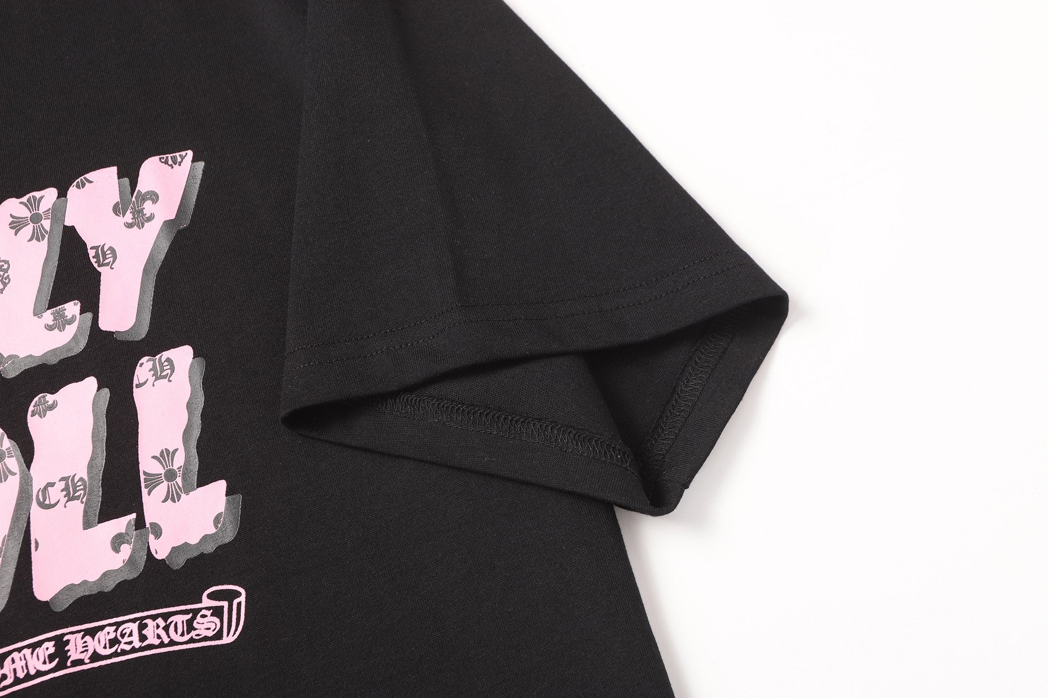 Pink Deadly Doll Black T-Shirt™