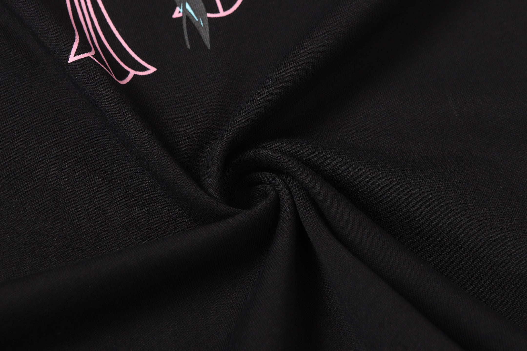 Pink Deadly Doll Black T-Shirt™