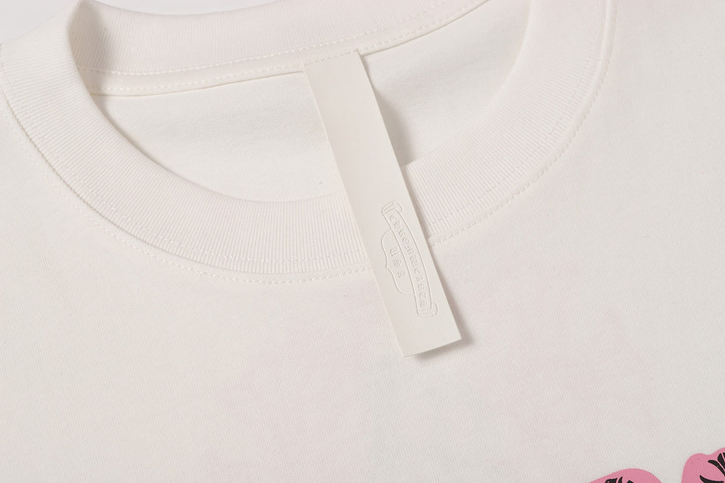 Pink Deadly Doll White T-Shirt™