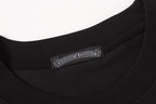 Cyan Drip Script Logo Black T-Shirt™