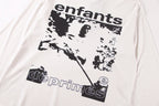 ER* Black Typography White Long Sleeve Shirt™