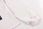 ER* Black Typography White Long Sleeve Shirt™