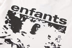 ER* Black Typography White Long Sleeve Shirt™