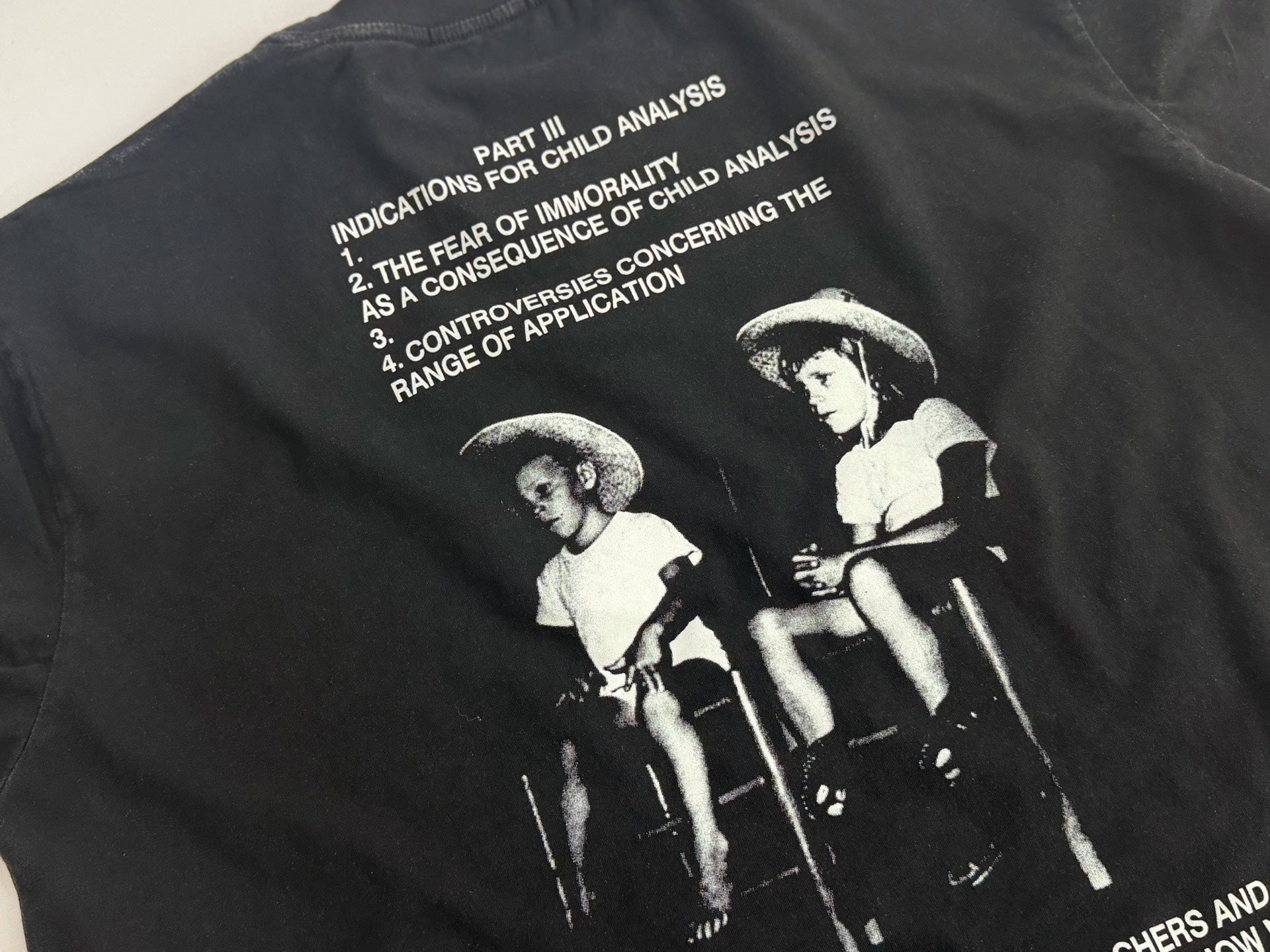 ER* Abnormalities In Eye Contact Washed Black T-Shirt™