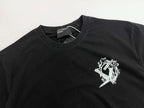 ER* Un Secret Blue Graphic Black T-Shirt™