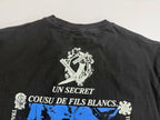 ER* Un Secret Blue Graphic Black T-Shirt™
