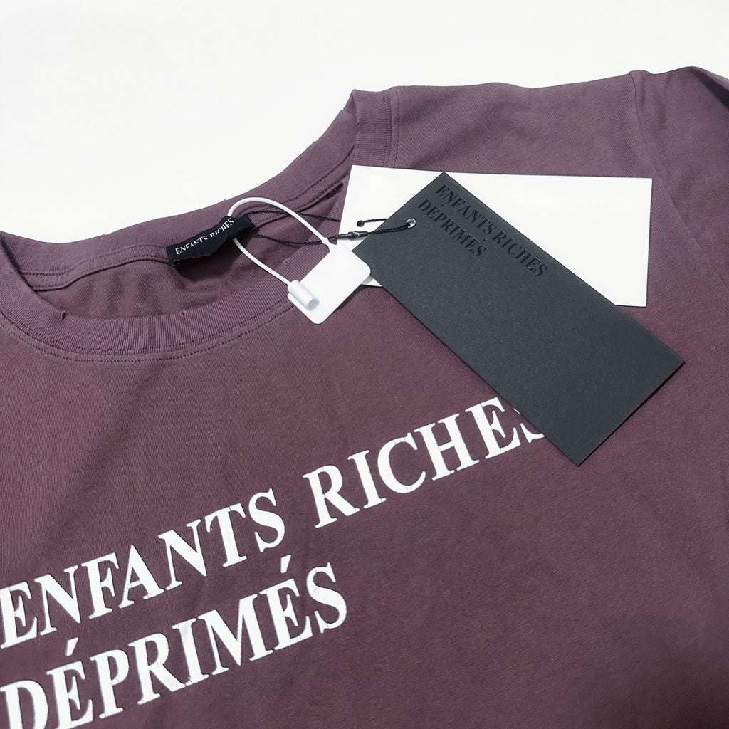 ER* Classic Typography Logo Purple T-Shirt™