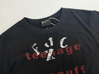 ER* Teenage Snuff Film Washed Black T-Shirt™