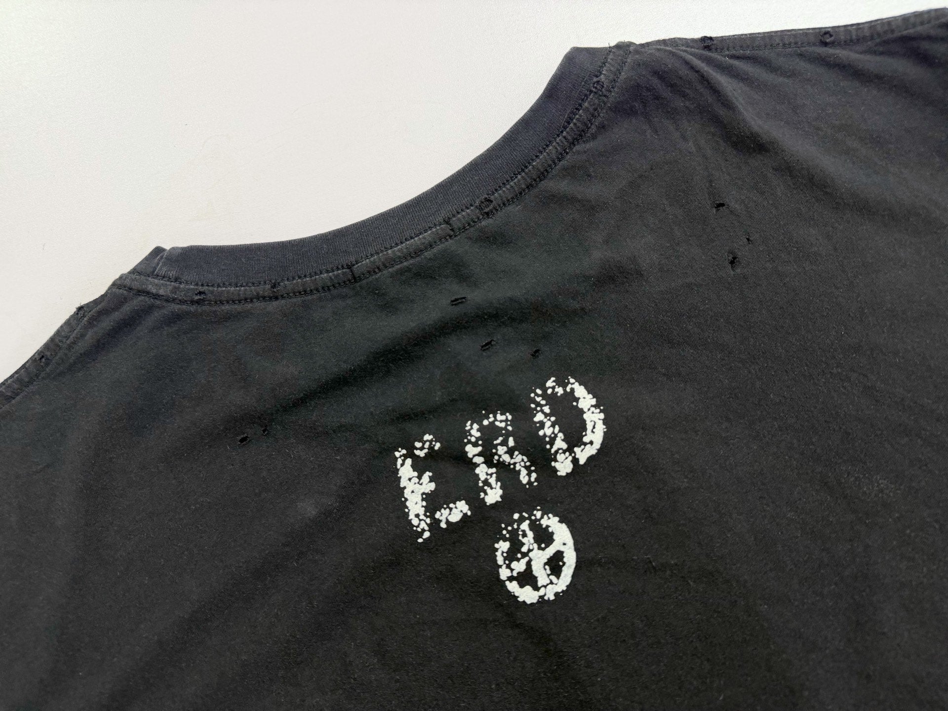 ER* Teenage Snuff Film Washed Black T-Shirt™
