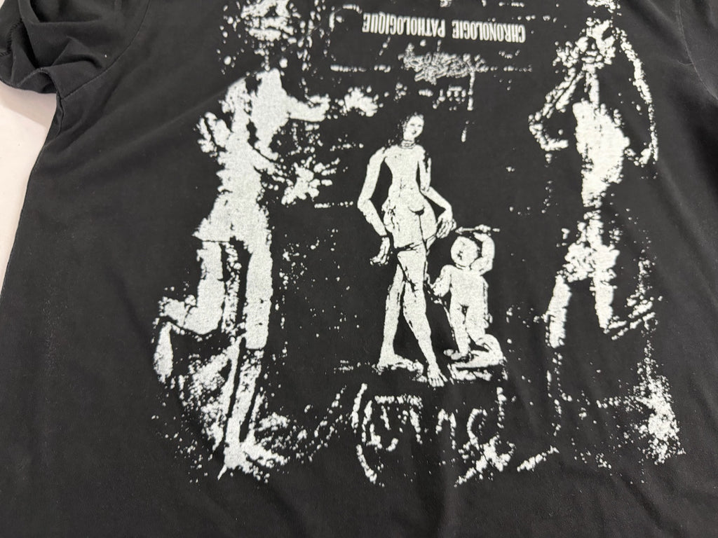ER* Vestiaire Pour Dames Washed Black T-Shirt™