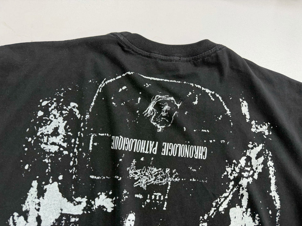 ER* Vestiaire Pour Dames Washed Black T-Shirt™
