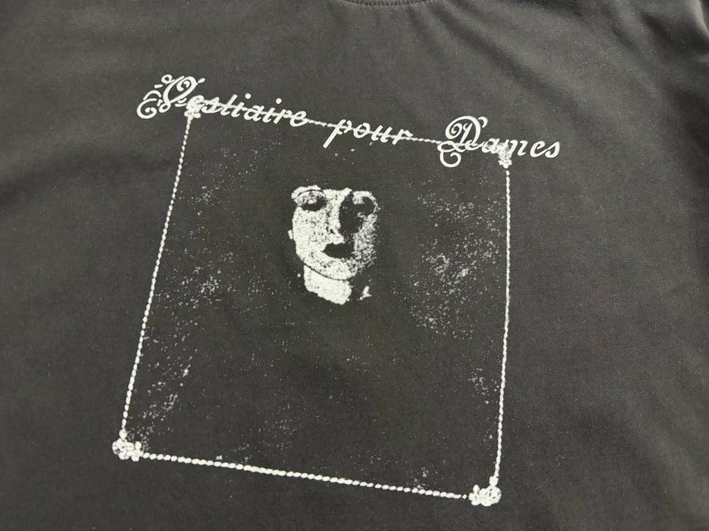 ER* Vestiaire Pour Dames Washed Black T-Shirt™