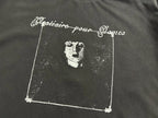 ER* Vestiaire Pour Dames Washed Black T-Shirt™