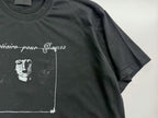 ER* Vestiaire Pour Dames Washed Black T-Shirt™