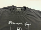 ER* Vestiaire Pour Dames Washed Black T-Shirt™
