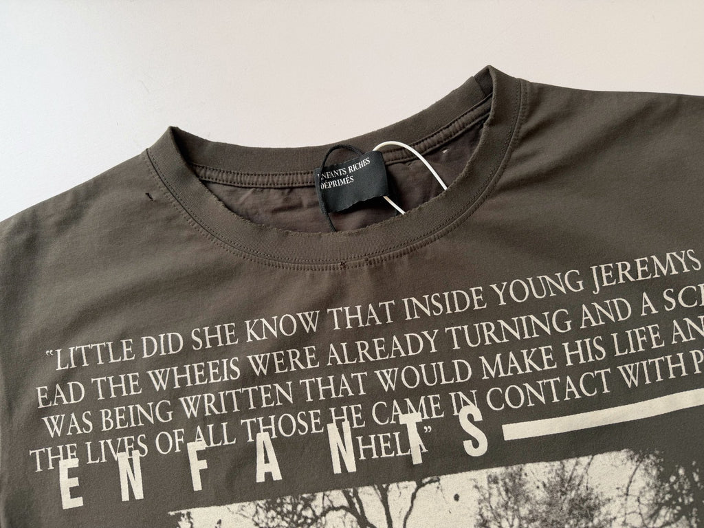 ER* Jeremy Letter Gray T-Shirt™
