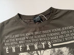 ER* Jeremy Letter Gray T-Shirt™