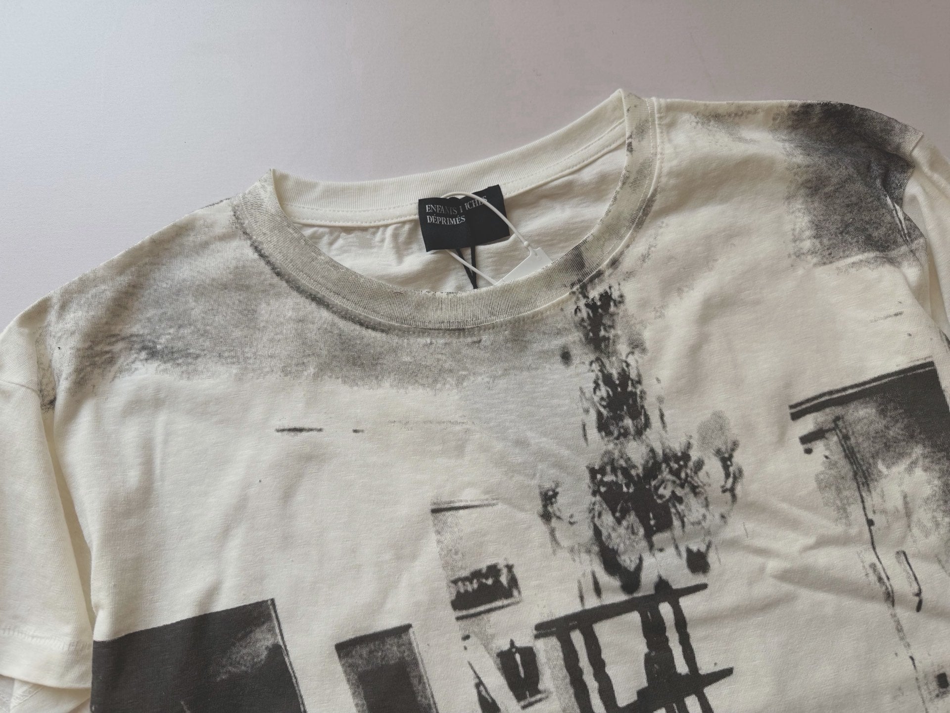ER* Inverted Kandinsky White T-Shirt™