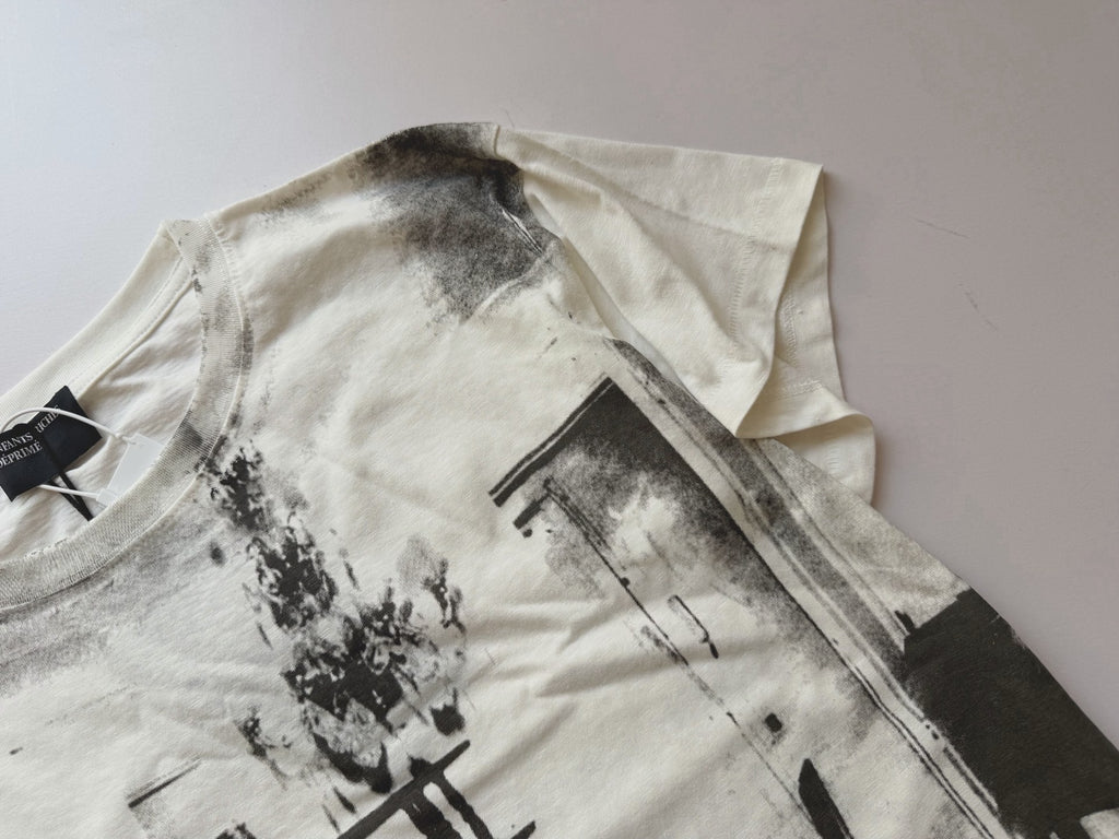 ER* Inverted Kandinsky White T-Shirt™