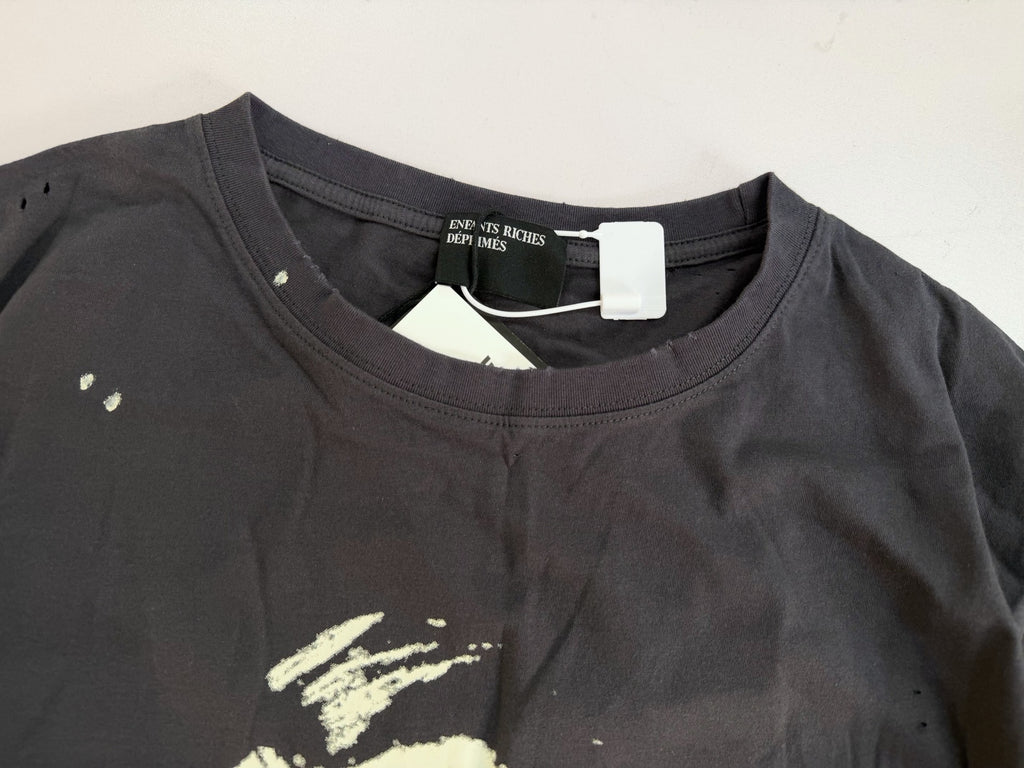 ER* Distressed Nietzsche Faded Brown T-Shirt™