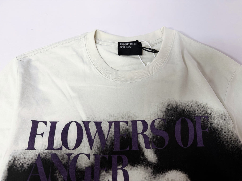 ER* Flowers Of Anger White T-Shirt™