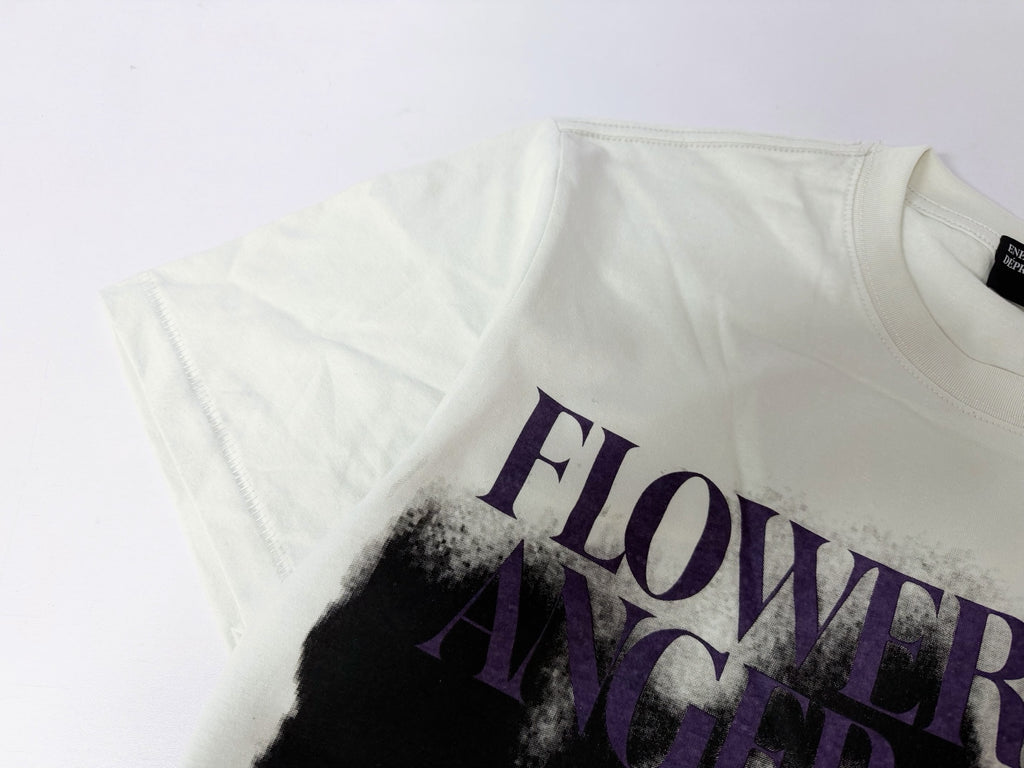ER* Flowers Of Anger White T-Shirt™