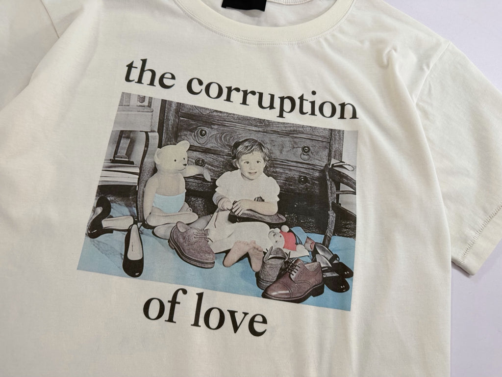 ER* Corruption Of Love White T-Shirt™