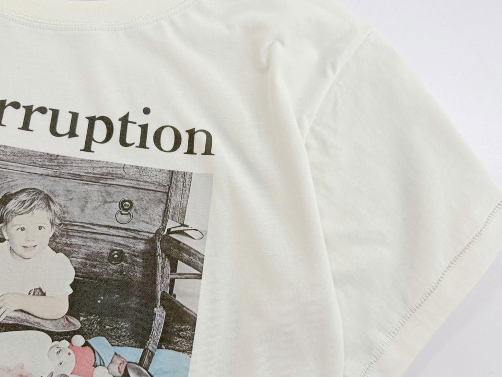 ER* Corruption Of Love White T-Shirt™